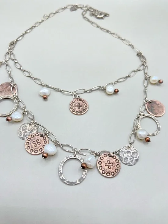 Silpada Cha Cha Coin Necklace - Picture 3 of 9